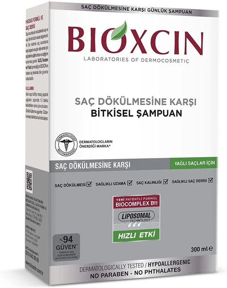 Bioxcin Şampuan Klasik 300 Ml ( Yağlı Saç ) ürün görseli