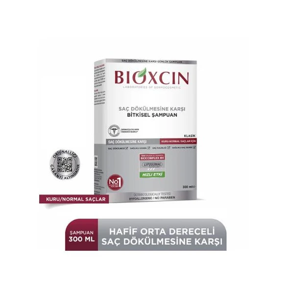 Bioxcin Şampuan Klasik 300 Ml ( Kuru/Normal Saç ) - 5