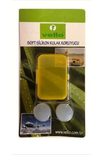 Vello Kulak Tıkacı Slikon 2 Li