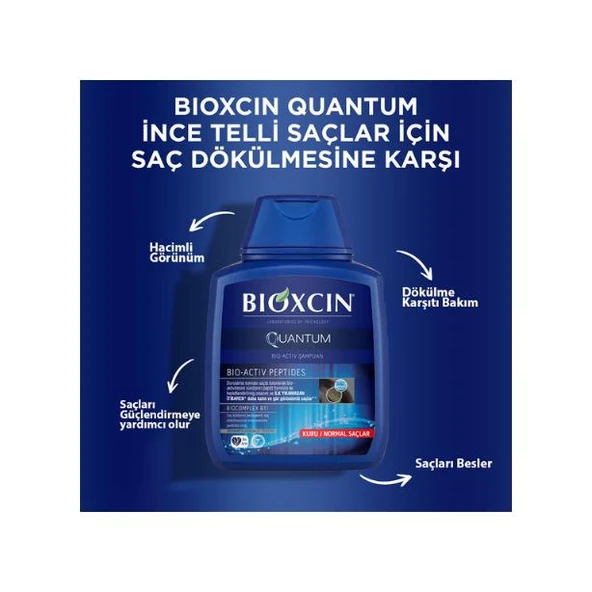 Bioxcin Şampuan Quantum 300 Ml ( Kuru/Normal Saç ) - 4