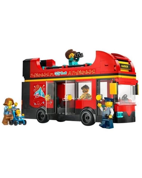 Lego City Kırmızı İki Katlı Gezi Otobüsü 60407 - 2