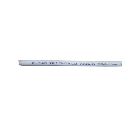 E-SAT RG6 U6 TRISHIELD 80 300 Mt Tel Anten Kablosu - 2