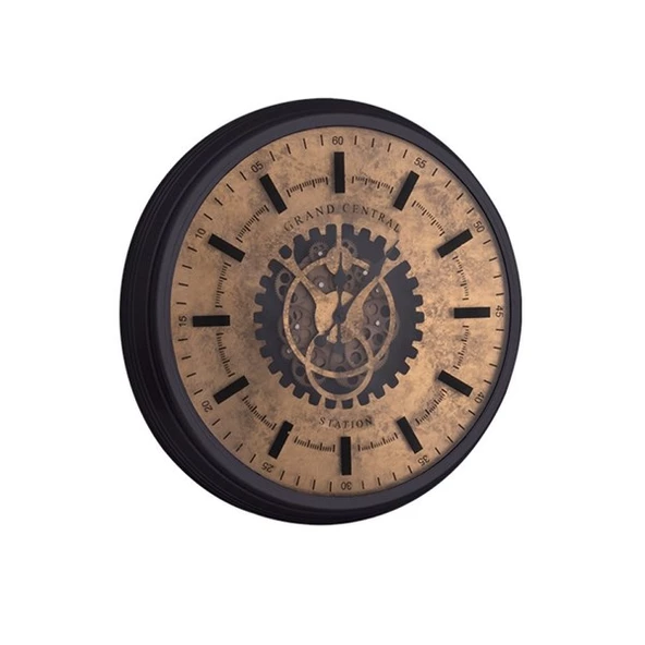 Duvar Saati Grand Central Çarklı ürün görseli