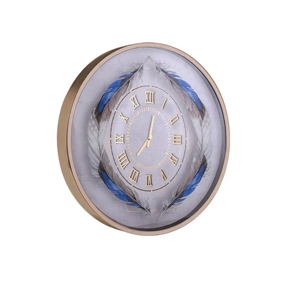 Duvar Saati Kuş Tüyü - Resim 2