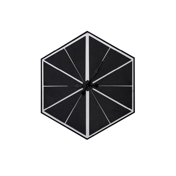 Duvar Saati Elegant Beyaz - Resim 2