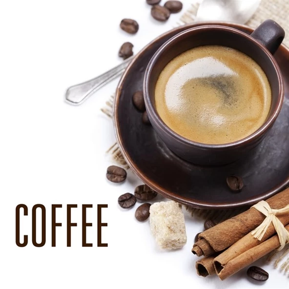 Coffee - Kanvas Tablo