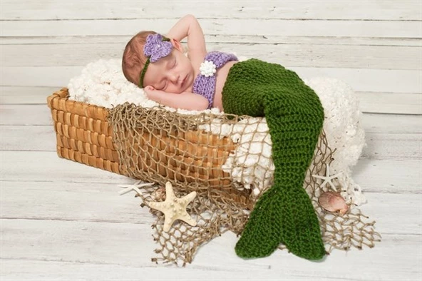 Denizkızı Bebek - Kanvas Tablo ürün görseli