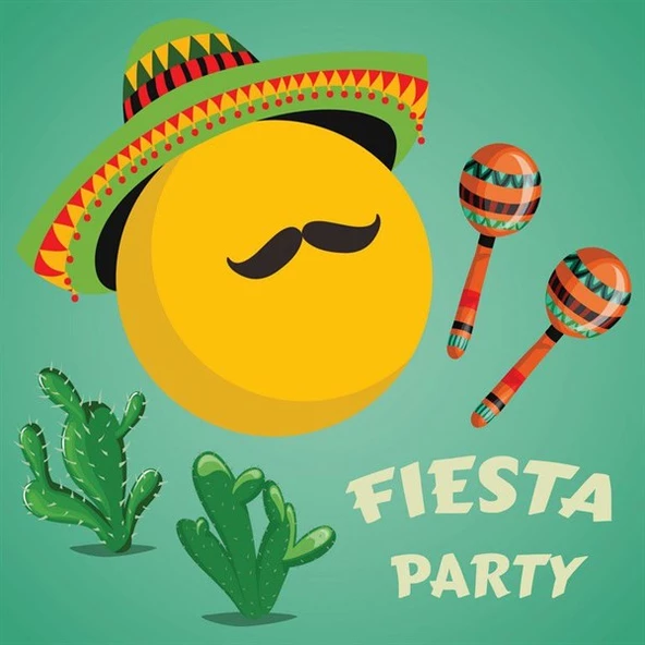 Fiesta Party - Kanvas Tablo