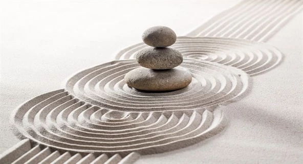 Üç Taş - Kanvas Tablo ürün görseli 1