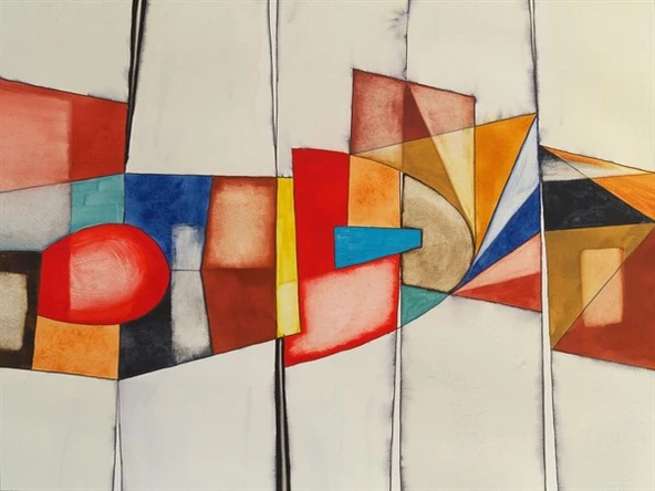 Soyut 62 - Kanvas Tablo ürün görseli 1