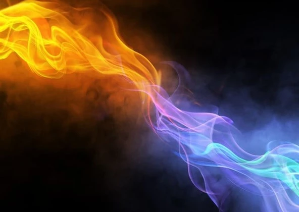 Soyut Işık - Kanvas Tablo ürün görseli 1