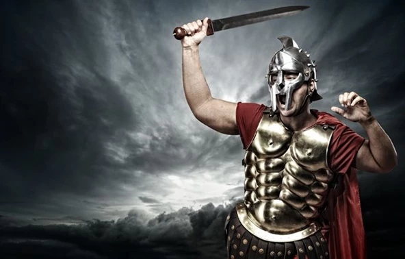 Zırhlı Şövalye - Kanvas Tablo ürün görseli