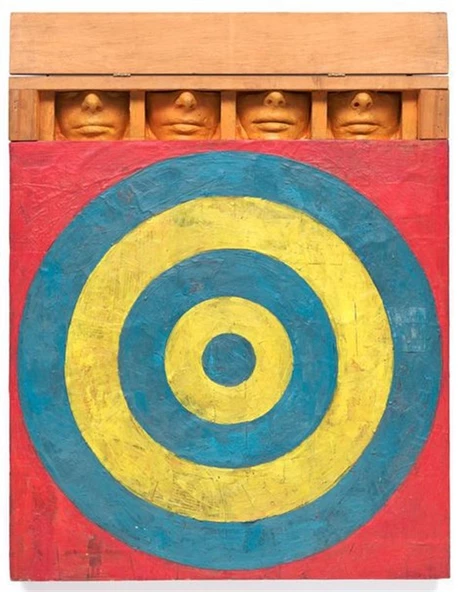 Dört Yüzlü Hedef - Kanvas Tablo ürün görseli 1