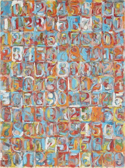 Renkli Sayılar - Kanvas Tablo ürün görseli 1