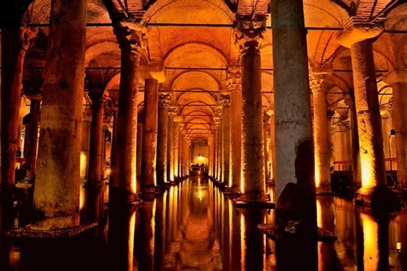 Yerebatan Sarnıcı - Kanvas Tablo ürün görseli