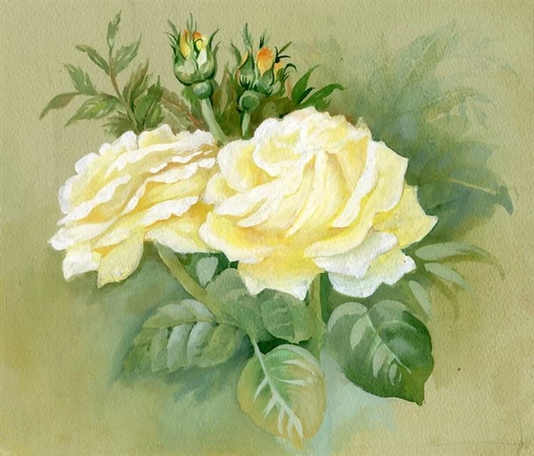 Floribunda - Kanvas Tablo