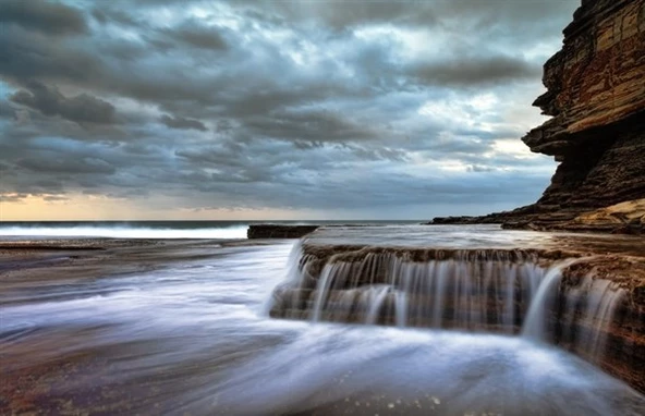 Küçük Şelale - Kanvas Tablo - Resim 2