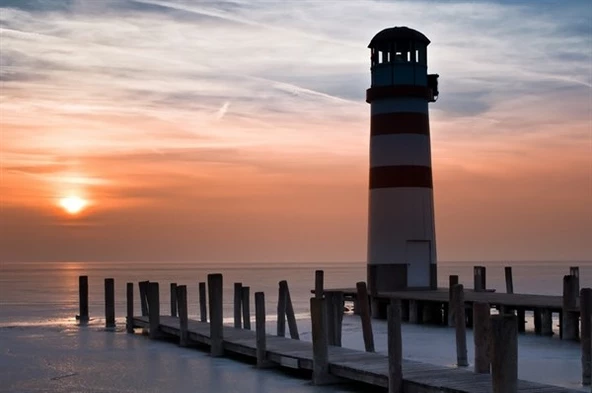 Deniz Feneri - Kanvas Tablo ürün görseli