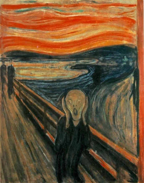 Edvard Munch - The Scream Çığlık Tablosu
