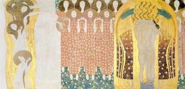 Beethoven Frizi - Kanvas Tablo ürün görseli