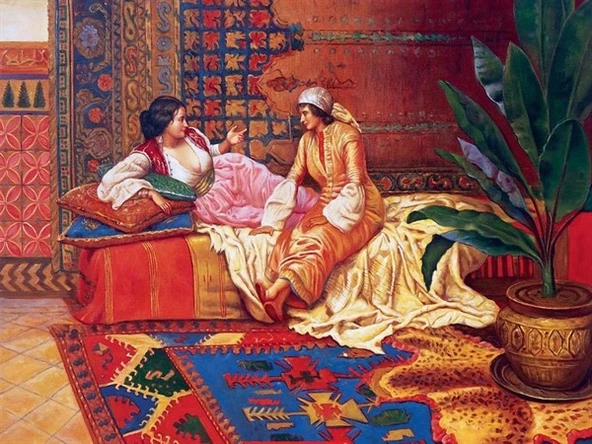 Dedikodu - Kanvas Tablo ürün görseli