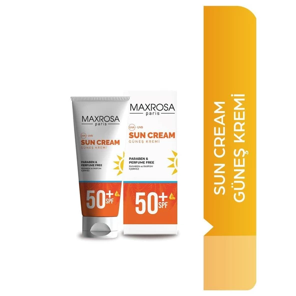 Maxrosa Paris Sun Cream Spf 50+ Güneş Kremi 60 Ml