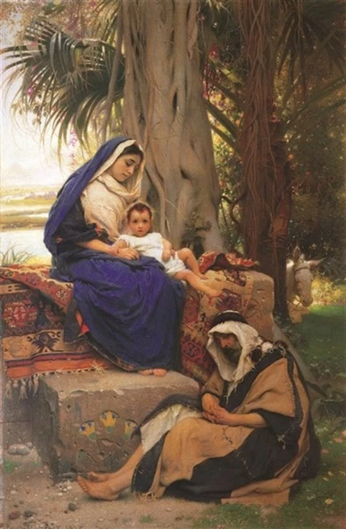 Öğle Uykusu - Kanvas Tablo ürün görseli