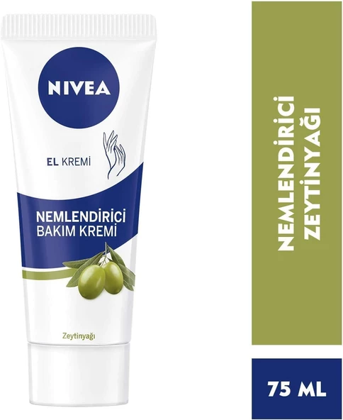 Nivea El Kremi Nemlendirici Bakım Kremi 75 Ml - Zeytinyağı