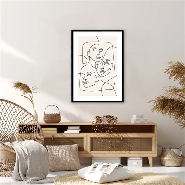 Women's Çerçeveli Poster ürün görseli