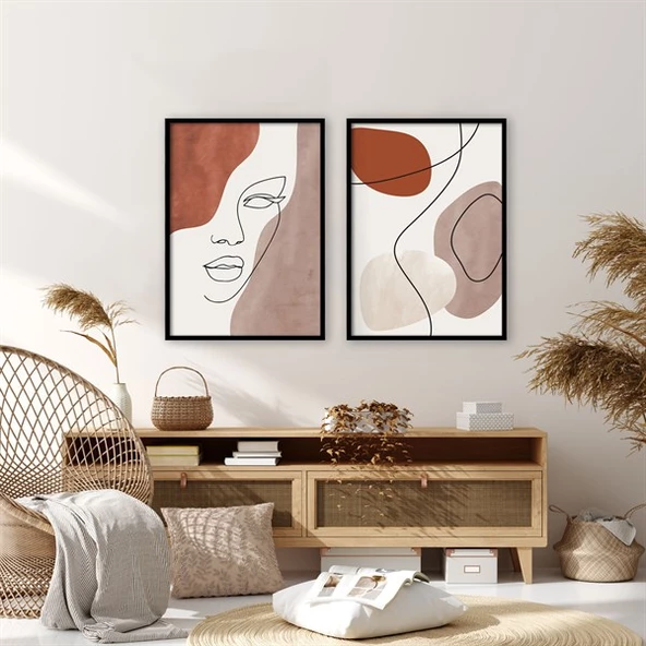 Shade Çerçeveli Poster Seti ürün görseli 1