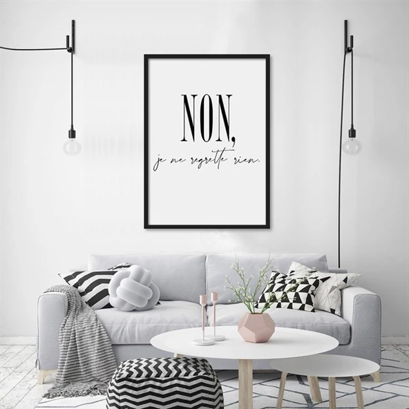 Non Çerçeveli Poster