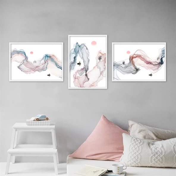 Soft Dance Çerçeveli Poster Seti ürün görseli