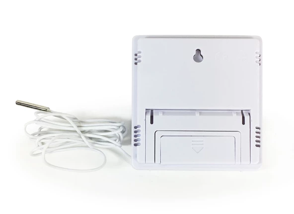 Diwu HTC-2 Problu Termometre Nem Ölçer Saat Takvim - 6