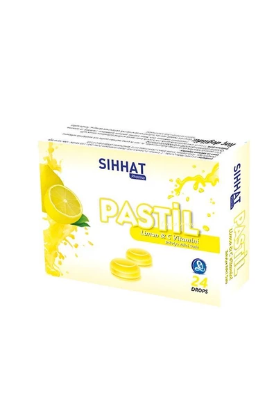 Sıhhat Pastil Limon Ve C Vitamini 24 Lü