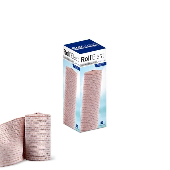 Roll Elastik Bandaj 12 Cm X 3,5 M