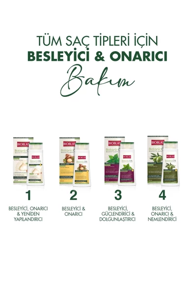 Bioblas Botanic Oils Isırgan Yağı İnce Telli ve Zayıf Saçlar İçin Şampuan 360 ml - 5
