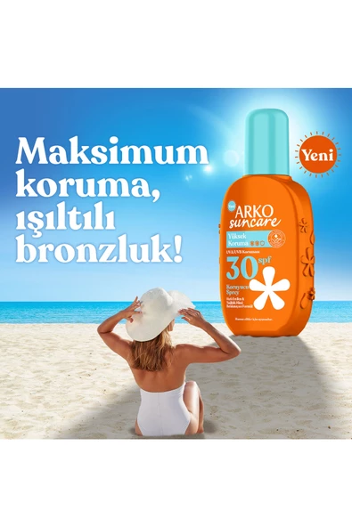 Arko Suncare Yüksek Koruma spf 30 Koruyucu Sprey 200 ml - 3