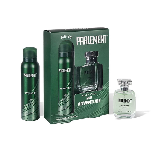 Parlement Adventure Erkek 50 ml Parfüm + 150 ml Deodorant Gif Set