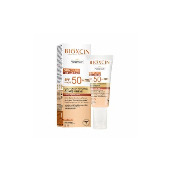 Bioxcin Sun Care Spf 50+ Leke Eğilimli Ciltler İçin Renkli Güneş Kremi 50 Ml - 1