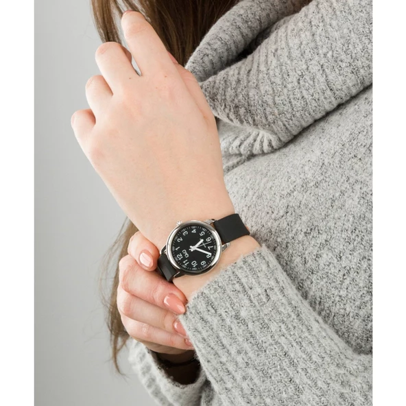 Q&Q QC15J325Y Silikon Kordonlu Kadın Kol Saati - 2