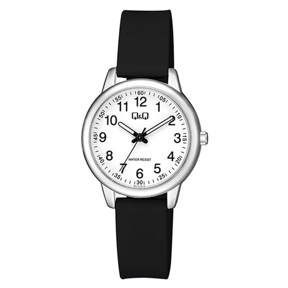 Q&Q QC15J334Y Silikon Kordonlu Kadın Kol Saati
