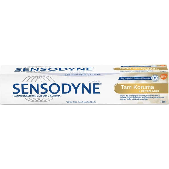 Sensodyne Tam Koruma Ve Beyazlatıcı 75 Ml