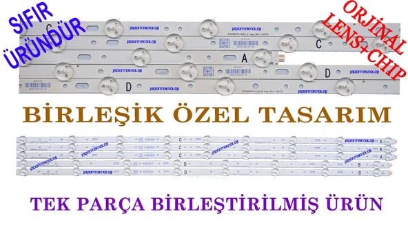 PHILIPS, 40PFL3107, 40PFL3028H/12 LED BAR,SVS400A79 LTA400HM23 A, B, C, D  LED BAR TAKIMI , , 40PFL3018H/12, LED BAR, arka şerit kiti,