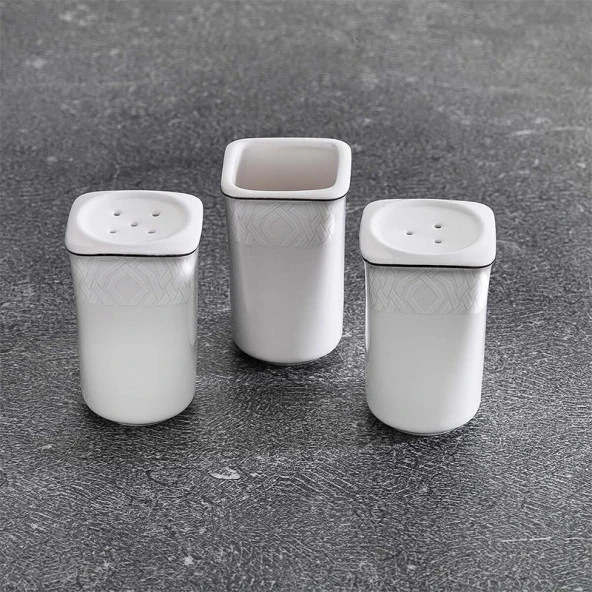 Schafer Glamor Private Yemek Takımı 60 Parça-Beyaz-BYZ 02 - Resim 9