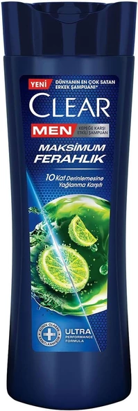 Clear Men Maksimum Ferahlık Şampuan 350 Ml