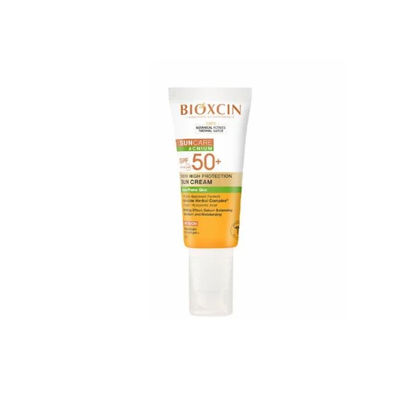 Bioxcin Sun Care Spf 50+ Akneye Eğilimli Ciltler İçin Güneş Kremi 50 Ml - 1