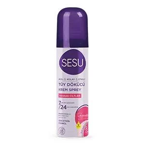 Sesu Tüy Dökücü Krem Sprey 150 Ml (Hasas Ciltler) - 2