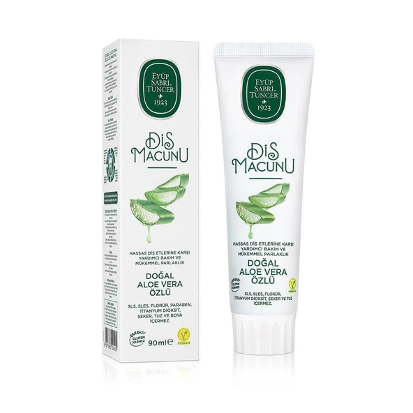 Eyüp Sabri Tuncer Diş Macunu 90 Ml - Aloe Vera Özlü