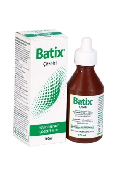 Batix %10 Povidon İyot Çözelti 100 ml