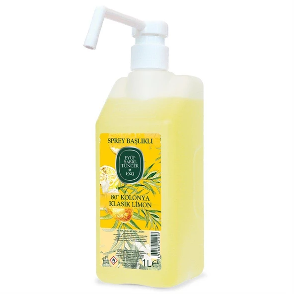 Eyüp Sabri Tuncer 1 Lt Limon Kolonyası Pompalı